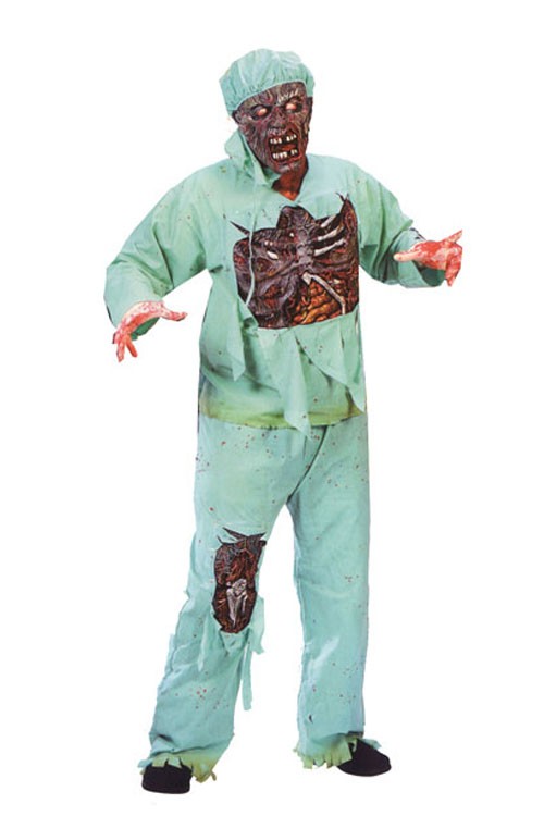 deguisement docteur zombie