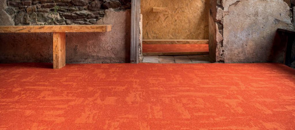 Le orange dynamise un espace. Photo Balsan