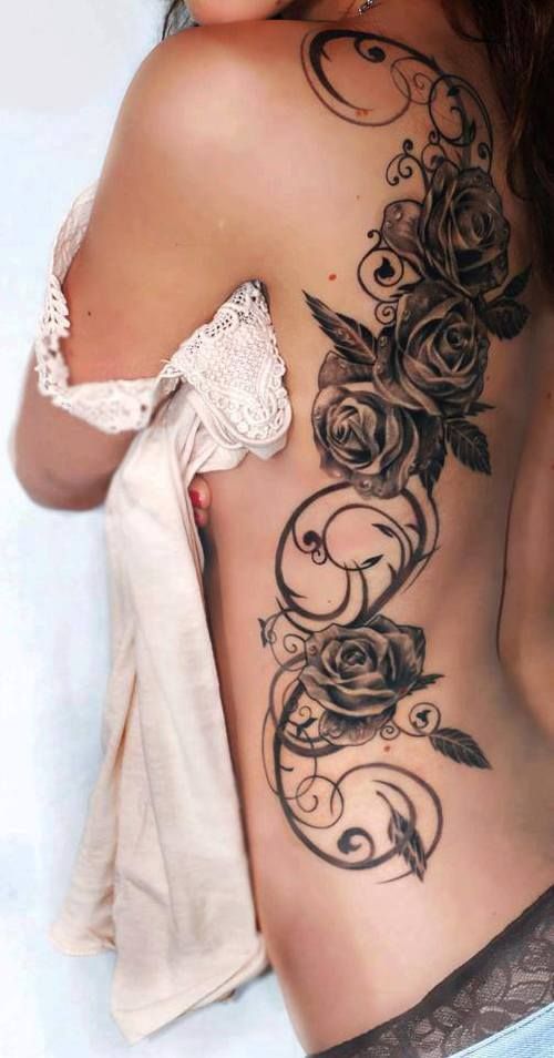 10 tatouages de fleurs très sexys